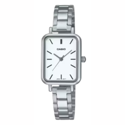Casio General LTP-V009D-7E Silver Stainless Steel Band Women Watch